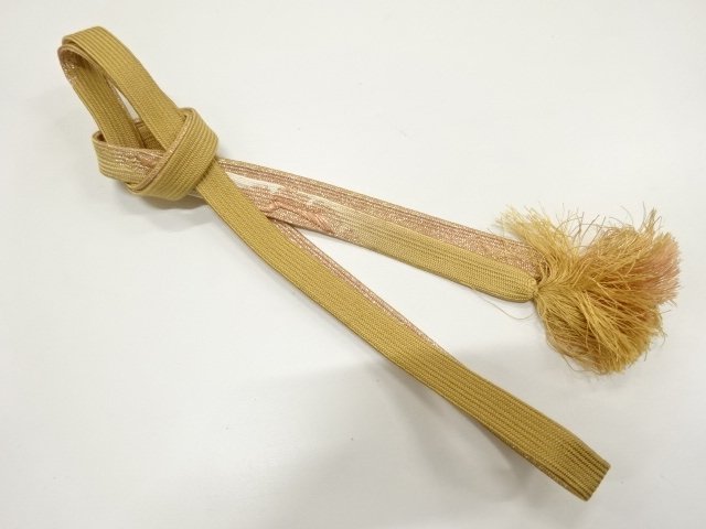 JAPANESE KIMONO / HAND-TIED OBIJIME